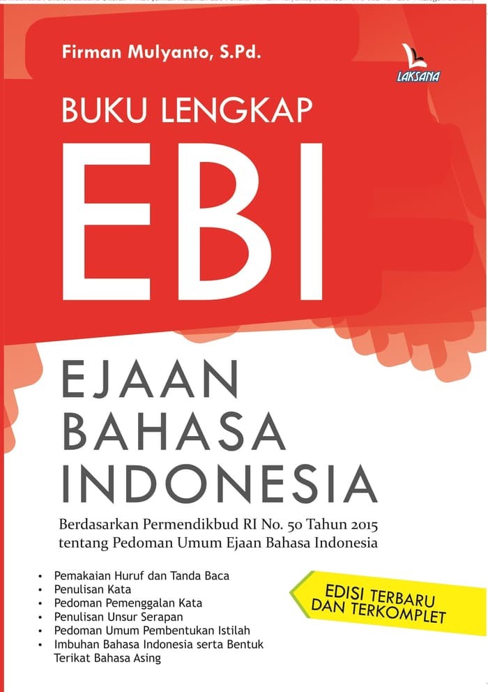 Detail Buku Ejaan Bahasa Indonesia Nomer 8