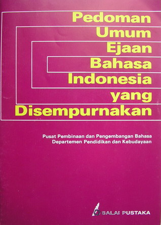 Detail Buku Ejaan Bahasa Indonesia Nomer 3