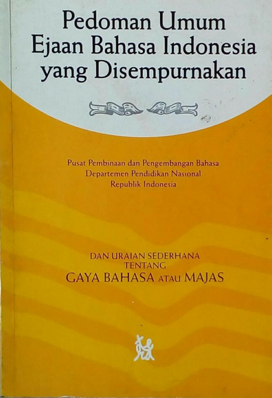 Detail Buku Ejaan Bahasa Indonesia Nomer 29