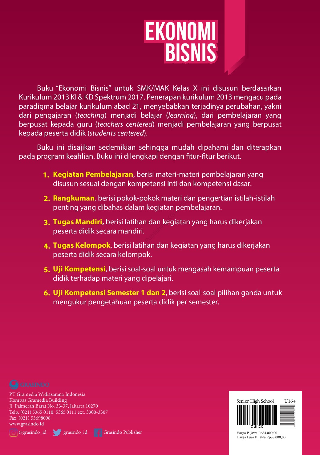 Detail Buku Ekonomi Bisnis Kelas 10 Smk Nomer 23