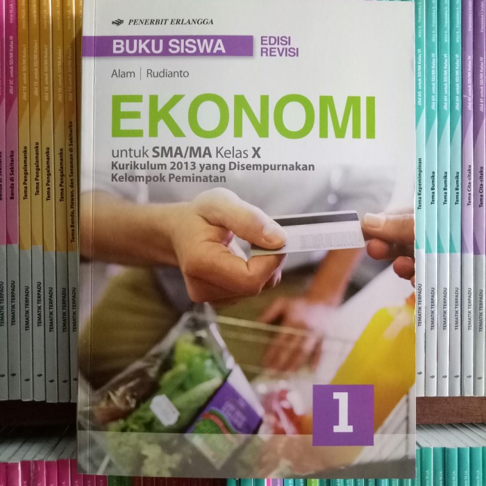 Detail Buku Ekonomi Kelas 10 Yudhistira Nomer 15