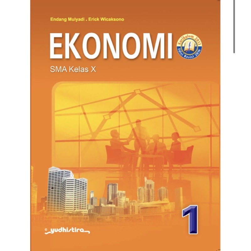 Detail Buku Ekonomi Kelas 10 Yudhistira Nomer 17