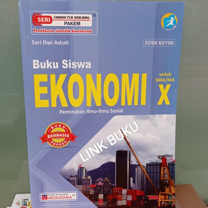 Detail Buku Ekonomi Kelas 10 Yudhistira Nomer 38