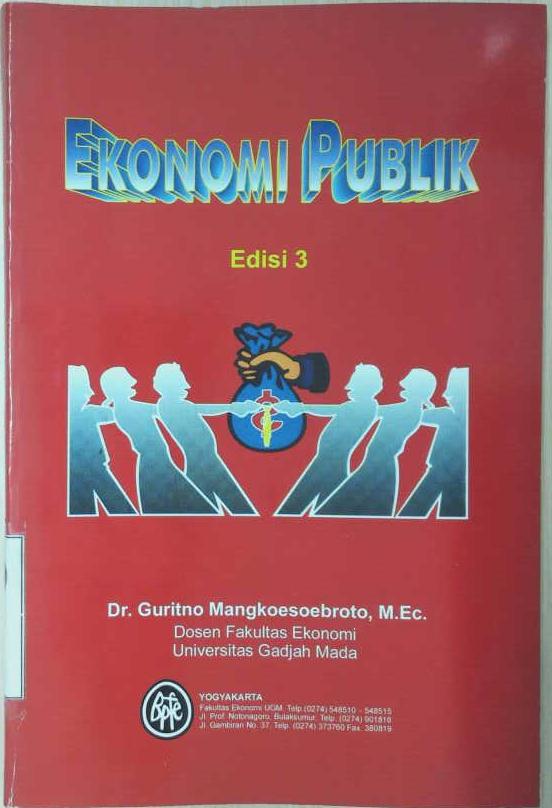 Detail Buku Ekonomi Publik Guritno Mangkoesoebroto Nomer 5