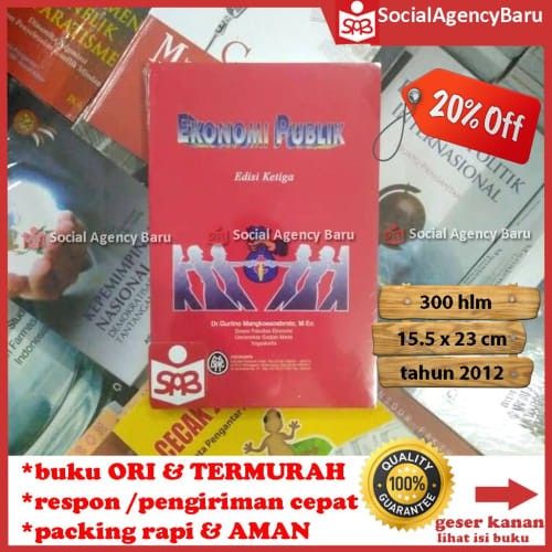 Detail Buku Ekonomi Publik Guritno Mangkoesoebroto Nomer 9