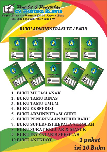 Detail Buku Ekspedisi Paud Nomer 41