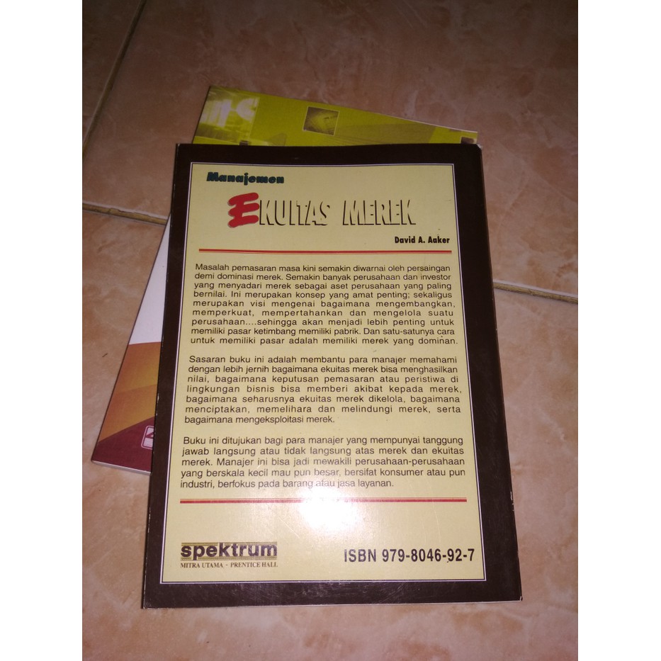 Detail Buku Ekuitas Merek Nomer 14