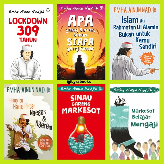 Detail Buku Emha Ainun Najib Terbaru Nomer 20