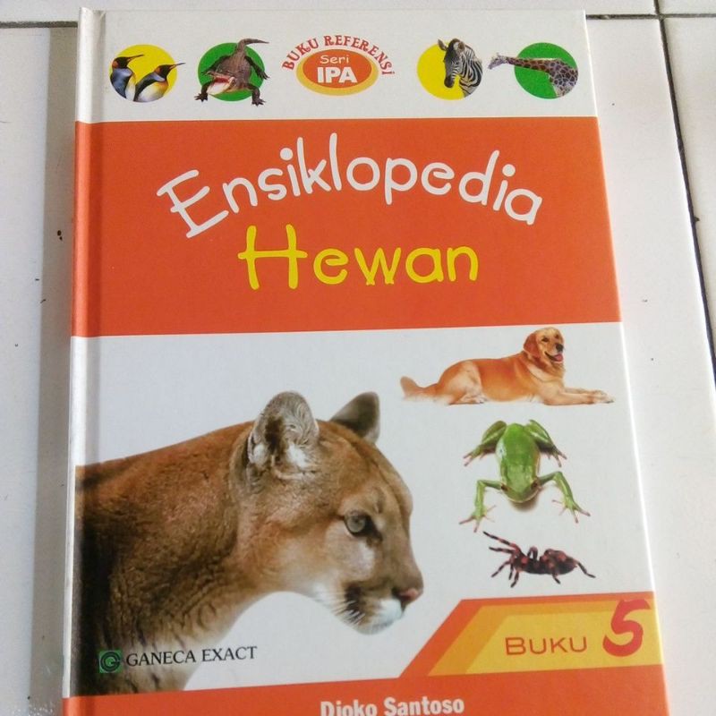 Detail Buku Ensiklopedia Binatang Nomer 24