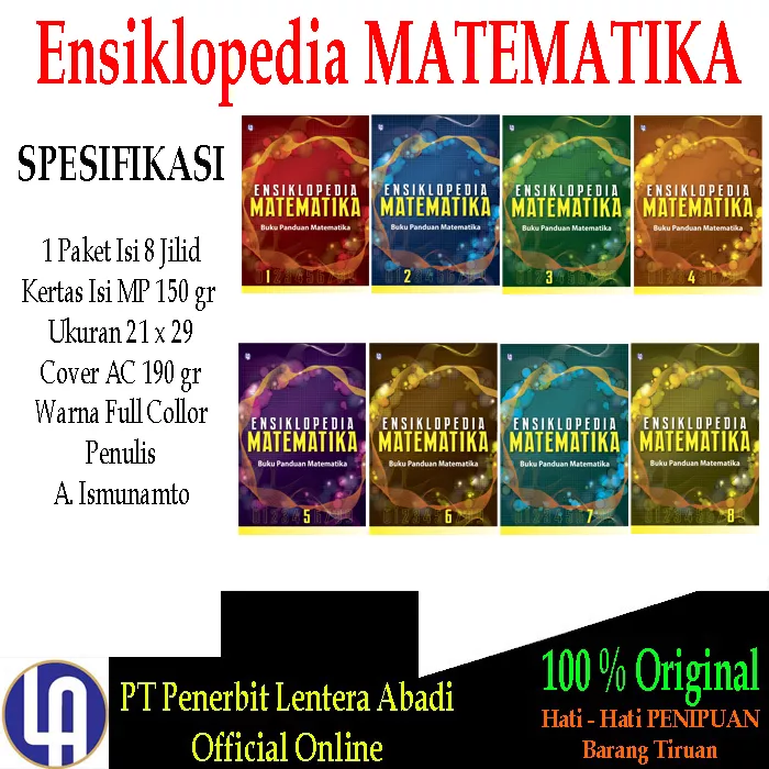 Detail Buku Ensiklopedia Matematika Nomer 17