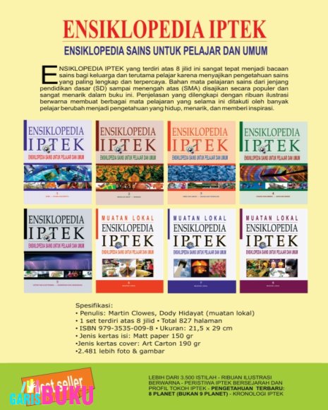 Detail Buku Ensiklopedia Sains Nomer 35