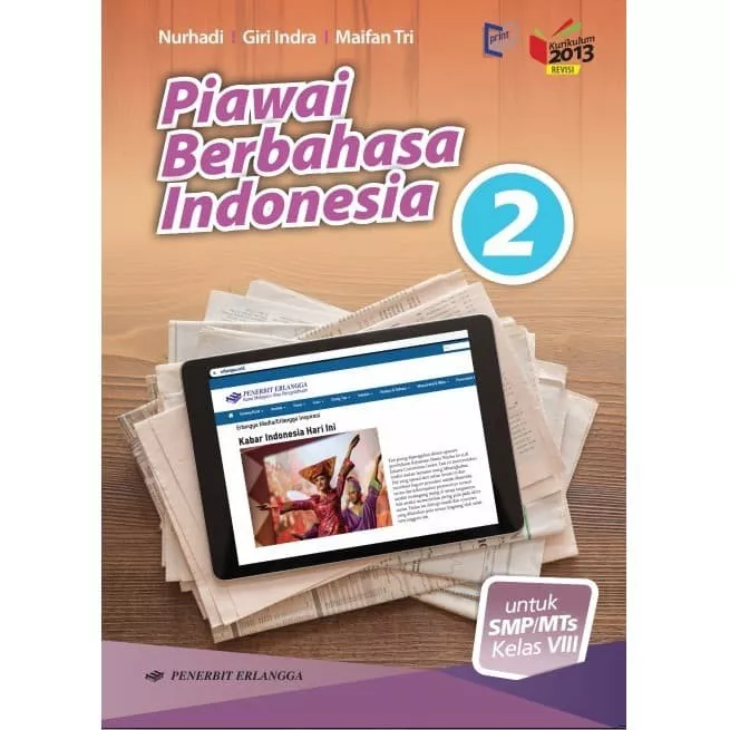 Detail Buku Erlangga Bahasa Indonesia Kelas 8 Kurikulum 2013 Nomer 15