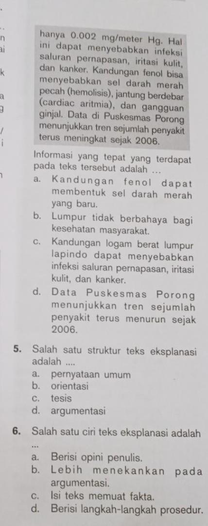 Detail Buku Erlangga Bahasa Indonesia Kelas 8 Kurikulum 2013 Nomer 21