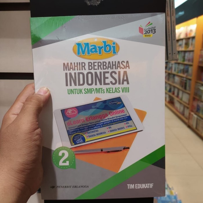 Detail Buku Erlangga Bahasa Indonesia Kelas 8 Kurikulum 2013 Nomer 30