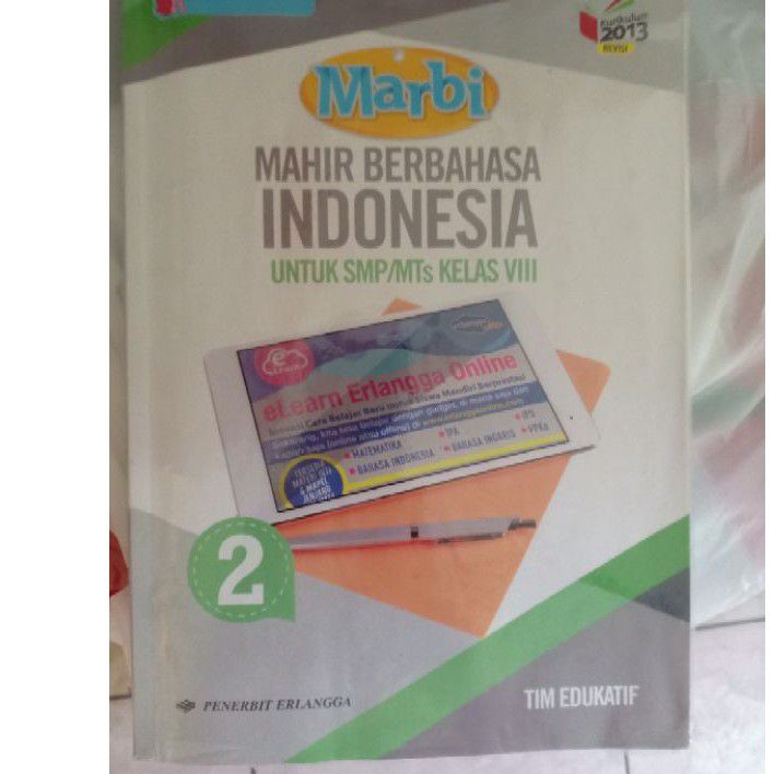 Detail Buku Erlangga Bahasa Indonesia Kelas 8 Kurikulum 2013 Nomer 3