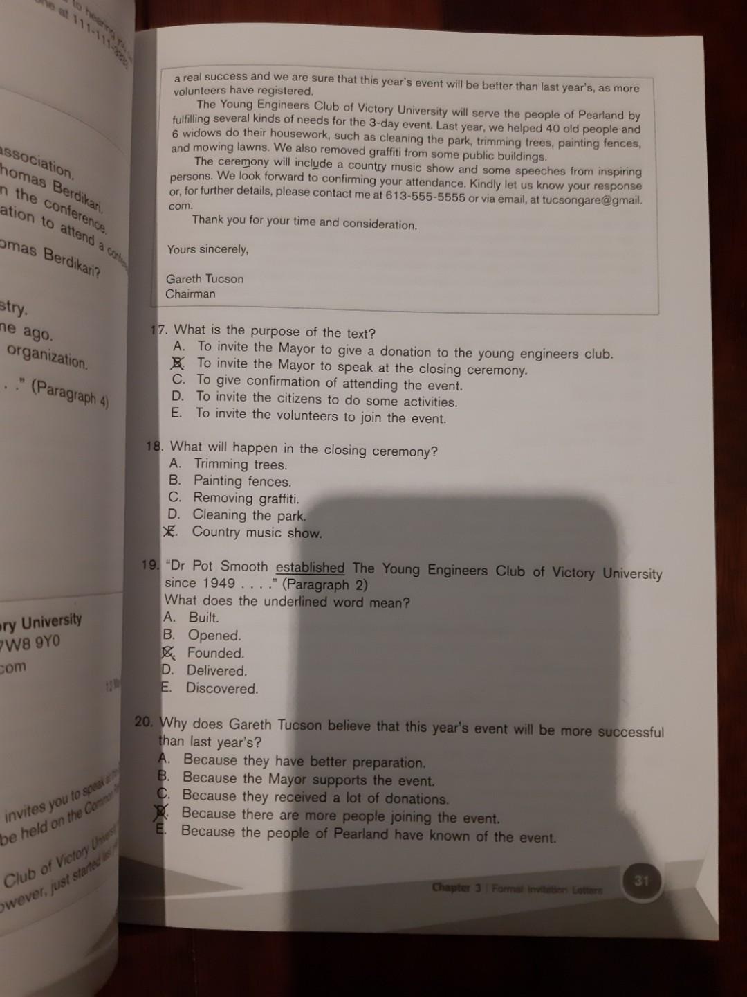 Detail Buku Erlangga Bahasa Inggris Kelas 8 Nomer 19