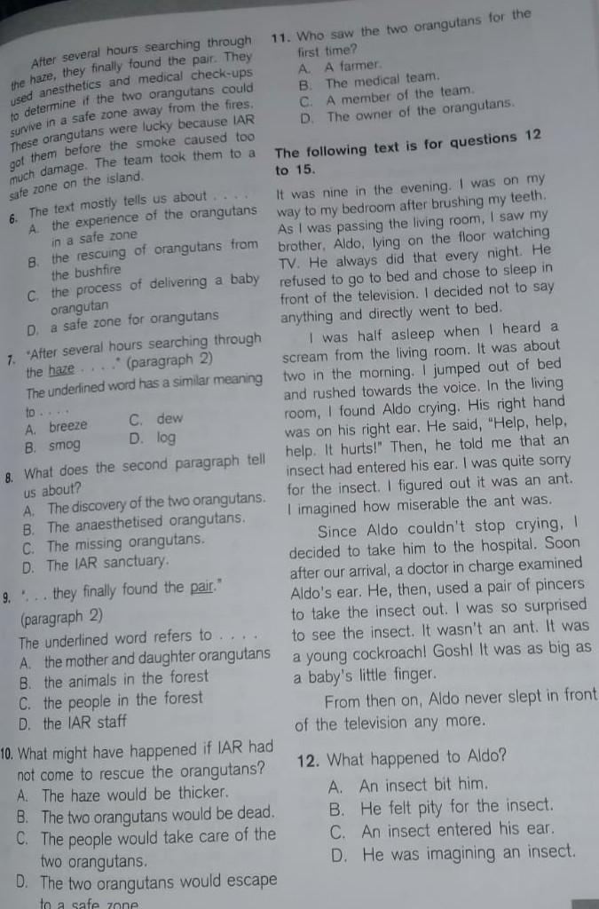 Detail Buku Erlangga Bahasa Inggris Kelas 8 Nomer 42