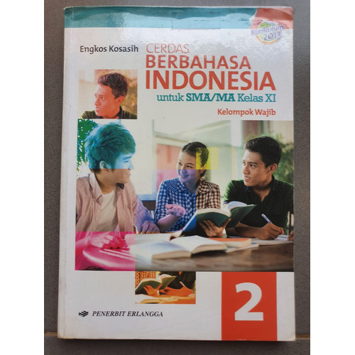 Detail Buku Erlangga Kelas 11 Bahasa Indonesia Nomer 13