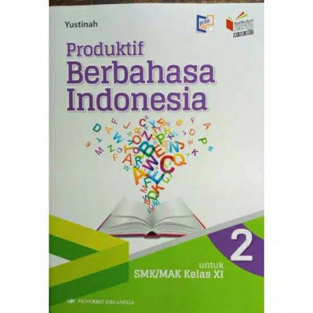 Detail Buku Erlangga Kelas 11 Bahasa Indonesia Nomer 16