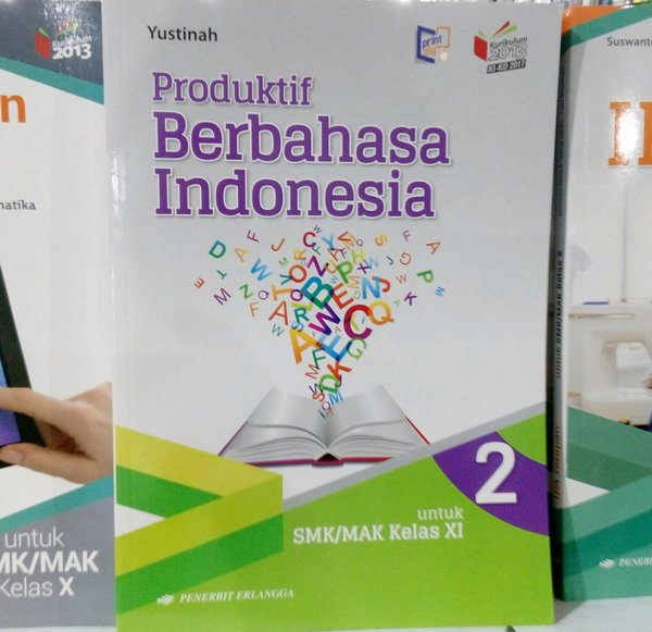 Detail Buku Erlangga Kelas 11 Bahasa Indonesia Nomer 2