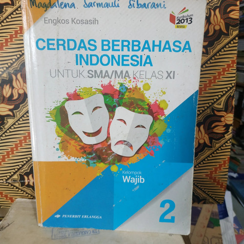 Detail Buku Erlangga Kelas 11 Bahasa Indonesia Nomer 17