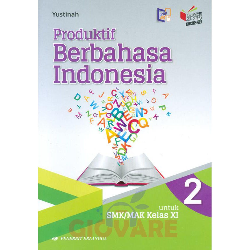 Detail Buku Erlangga Kelas 11 Bahasa Indonesia Nomer 24