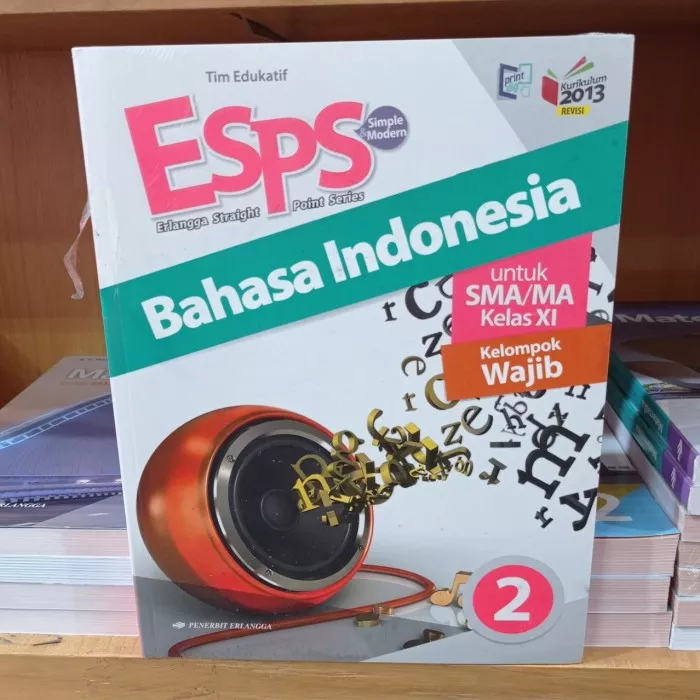 Detail Buku Erlangga Kelas 11 Bahasa Indonesia Nomer 42