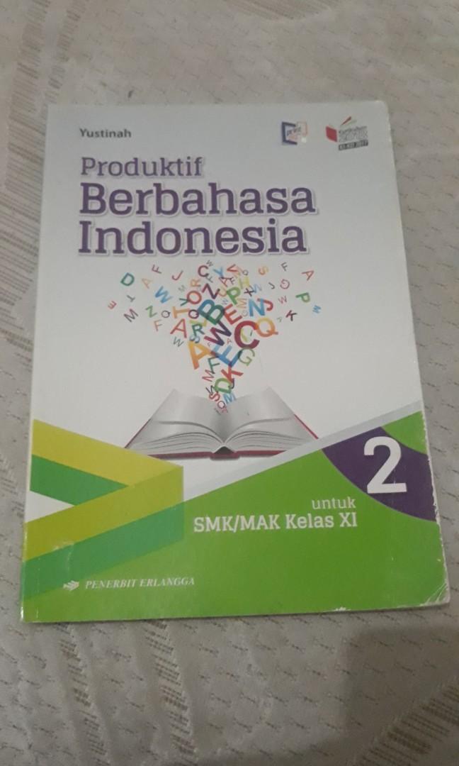 Detail Buku Erlangga Kelas 11 Bahasa Indonesia Nomer 5