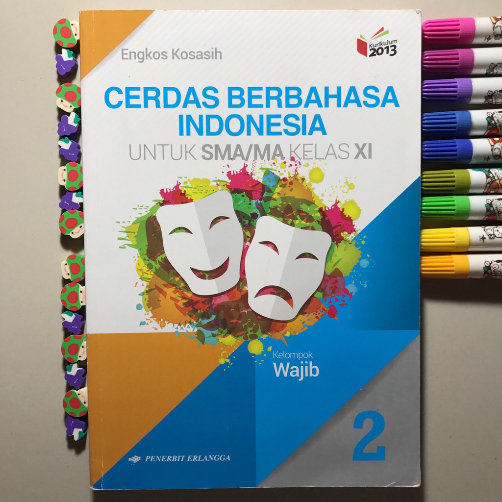 Detail Buku Erlangga Kelas 11 Bahasa Indonesia Nomer 6