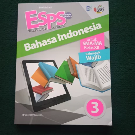 Detail Buku Erlangga Kelas 12 Bahasa Indonesia Nomer 44