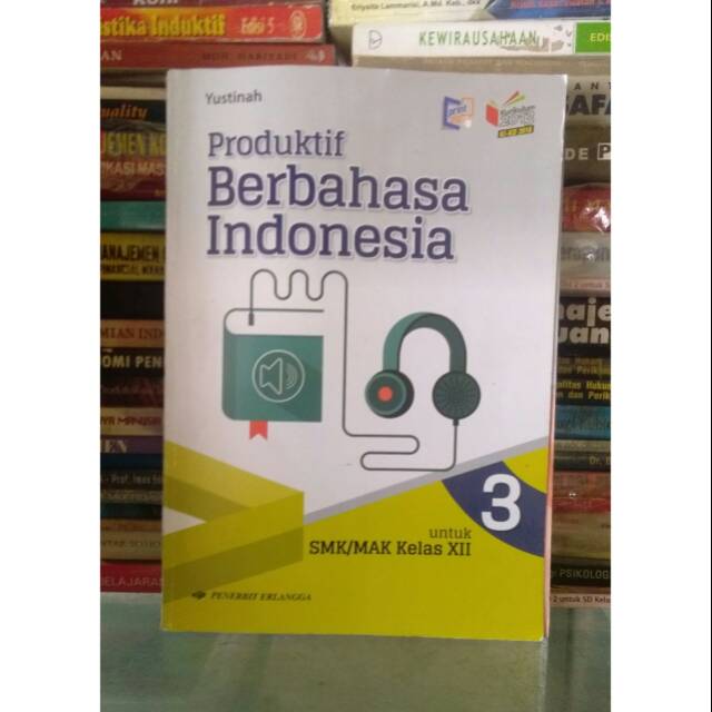 Detail Buku Erlangga Kelas 12 Bahasa Indonesia Nomer 48