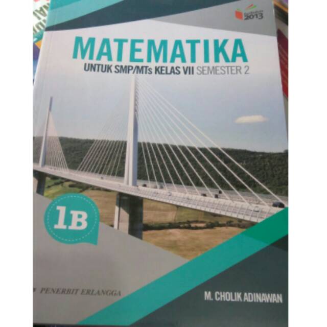 Detail Buku Erlangga Matematika Kelas 7 Semester 2 Nomer 8