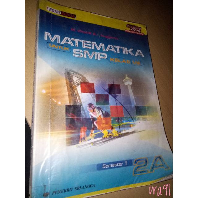 Detail Buku Erlangga Smp Kelas 8 Matematika Nomer 22