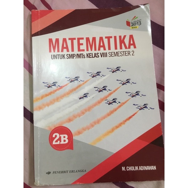 Detail Buku Erlangga Smp Kelas 8 Matematika Nomer 36