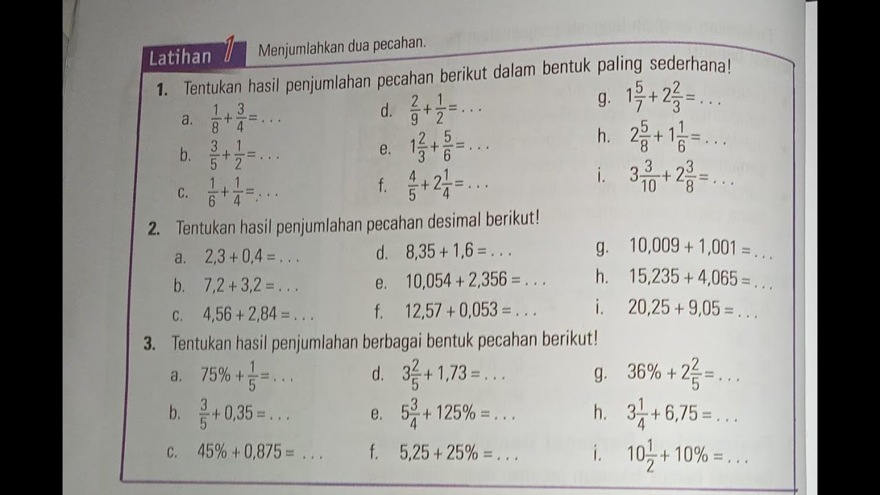 Detail Buku Esps Matematika Kelas 5 Nomer 29