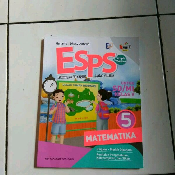 Detail Buku Esps Matematika Kelas 5 Nomer 5