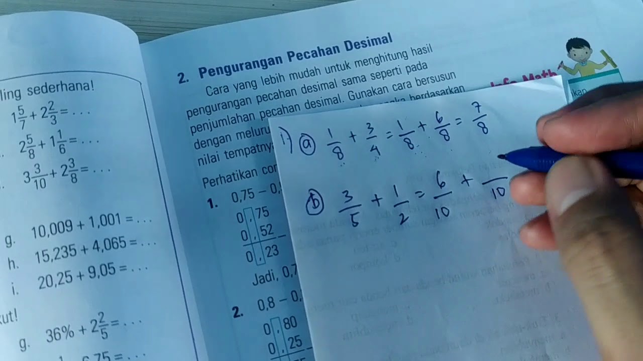 Detail Buku Esps Matematika Kelas 5 Nomer 45