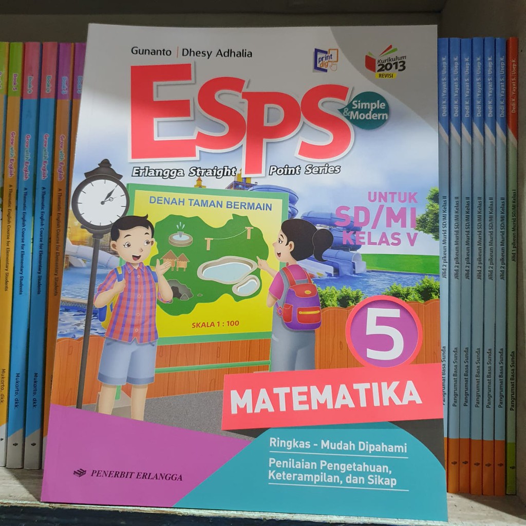 Detail Buku Esps Matematika Kelas 5 Nomer 8