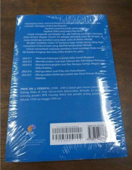 Detail Buku Etika Kristen Nomer 49