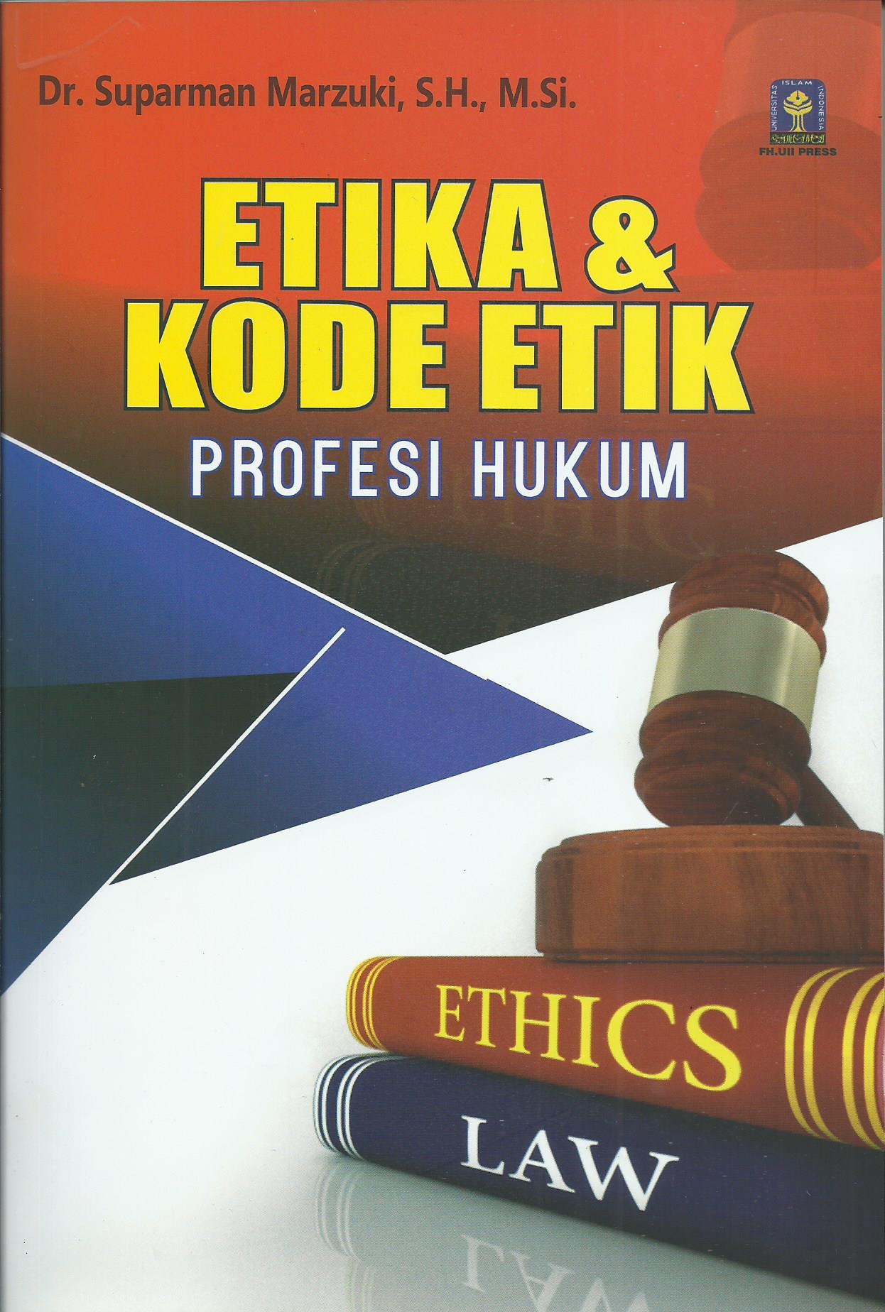 Detail Buku Etika Profesi Hukum Nomer 7