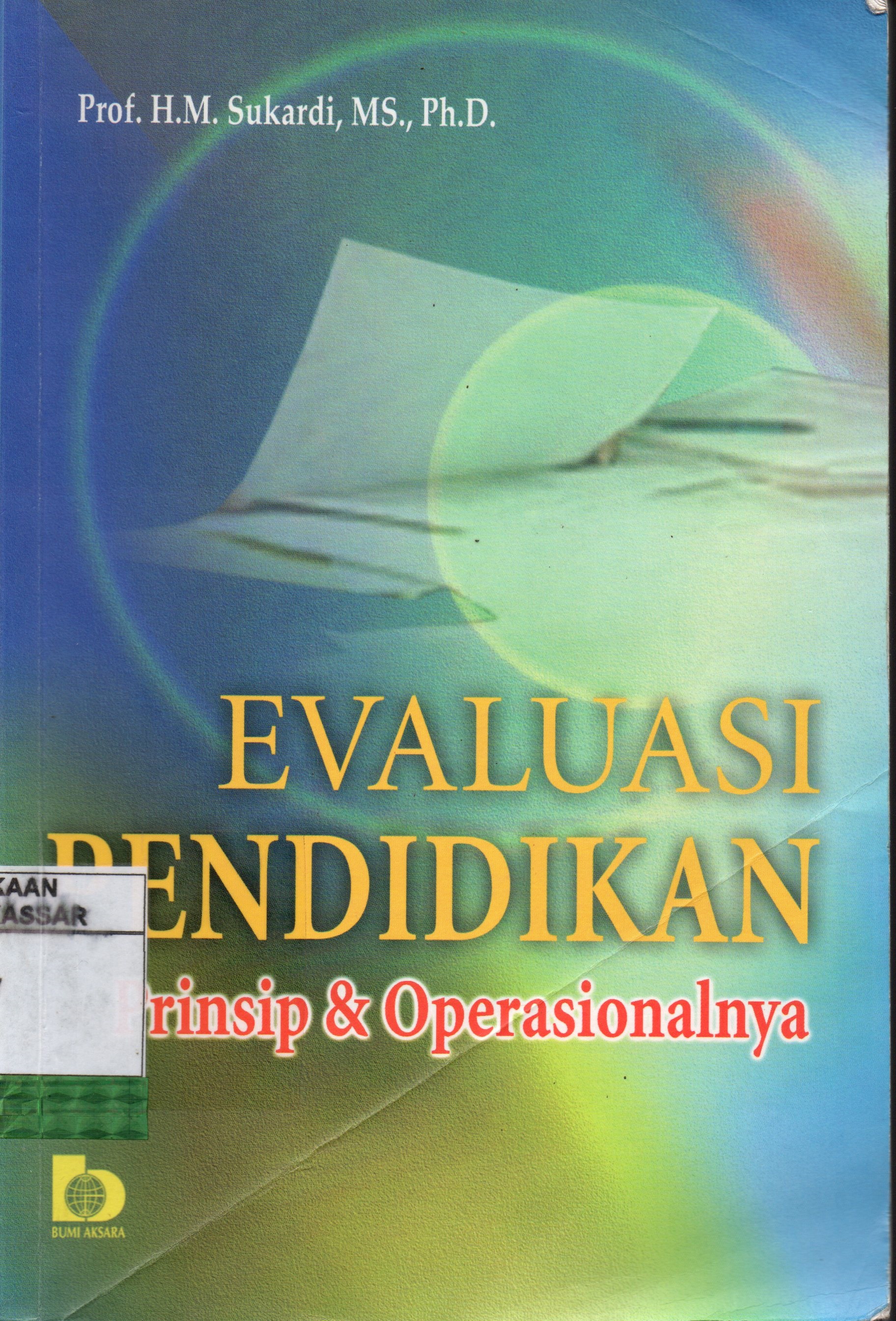 Detail Buku Evaluasi Pendidikan Nomer 41