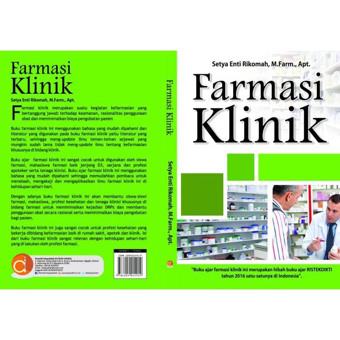 Detail Buku Farmasi Klinik Nomer 14