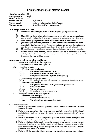 Detail Buku Fikih Kelas 2 Mi K13 Nomer 42