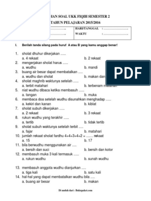 Detail Buku Fiqih Kelas 1 Nomer 36