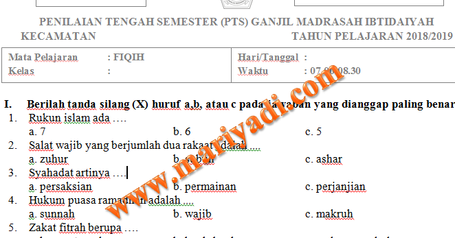 Detail Buku Fiqih Kelas 2 Mi Nomer 24