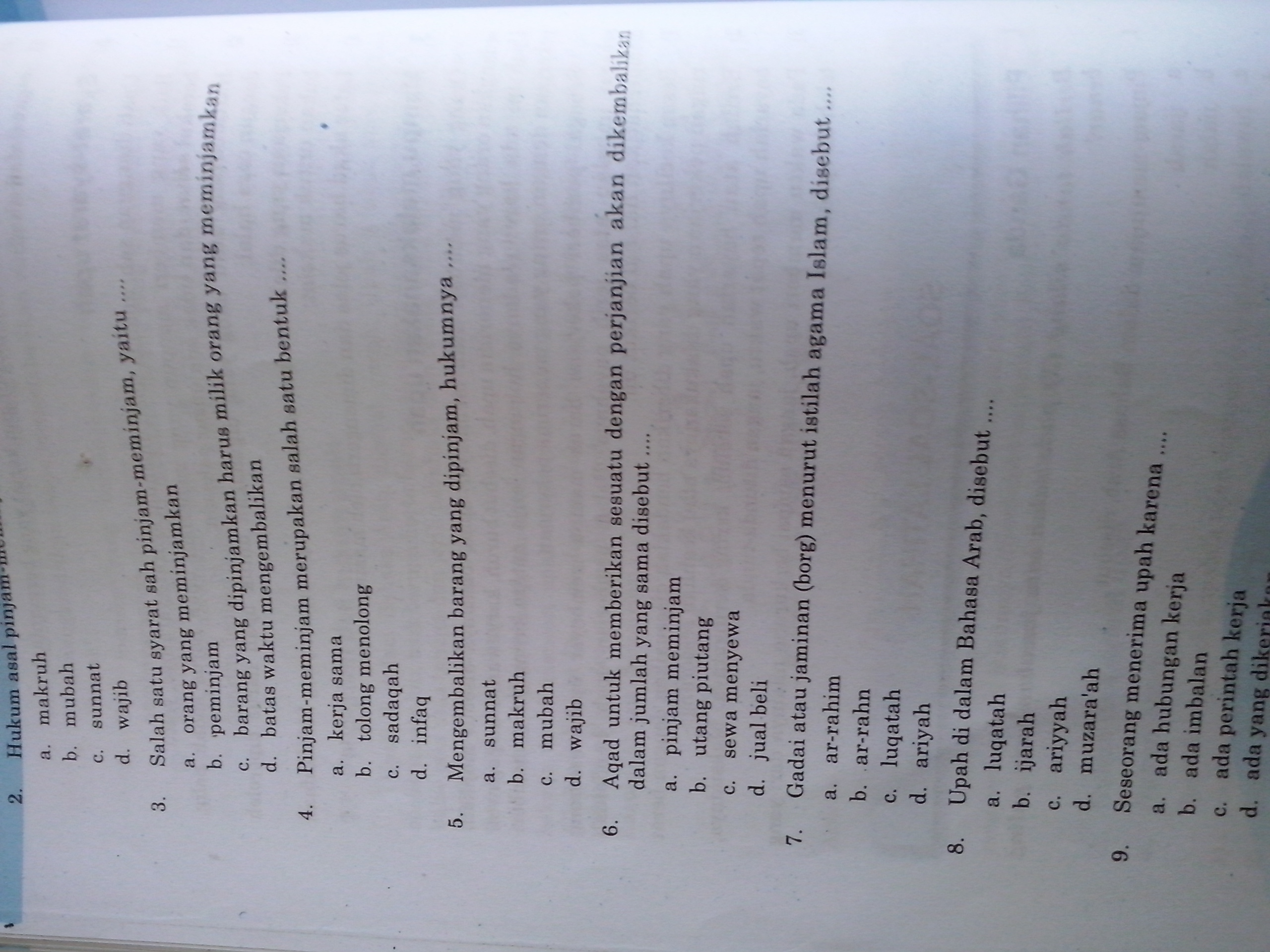 Detail Buku Fiqih Kelas 6 Nomer 49