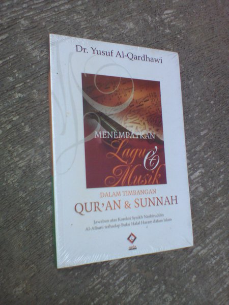 Detail Buku Fiqih Musik Yusuf Qardhawi Nomer 2