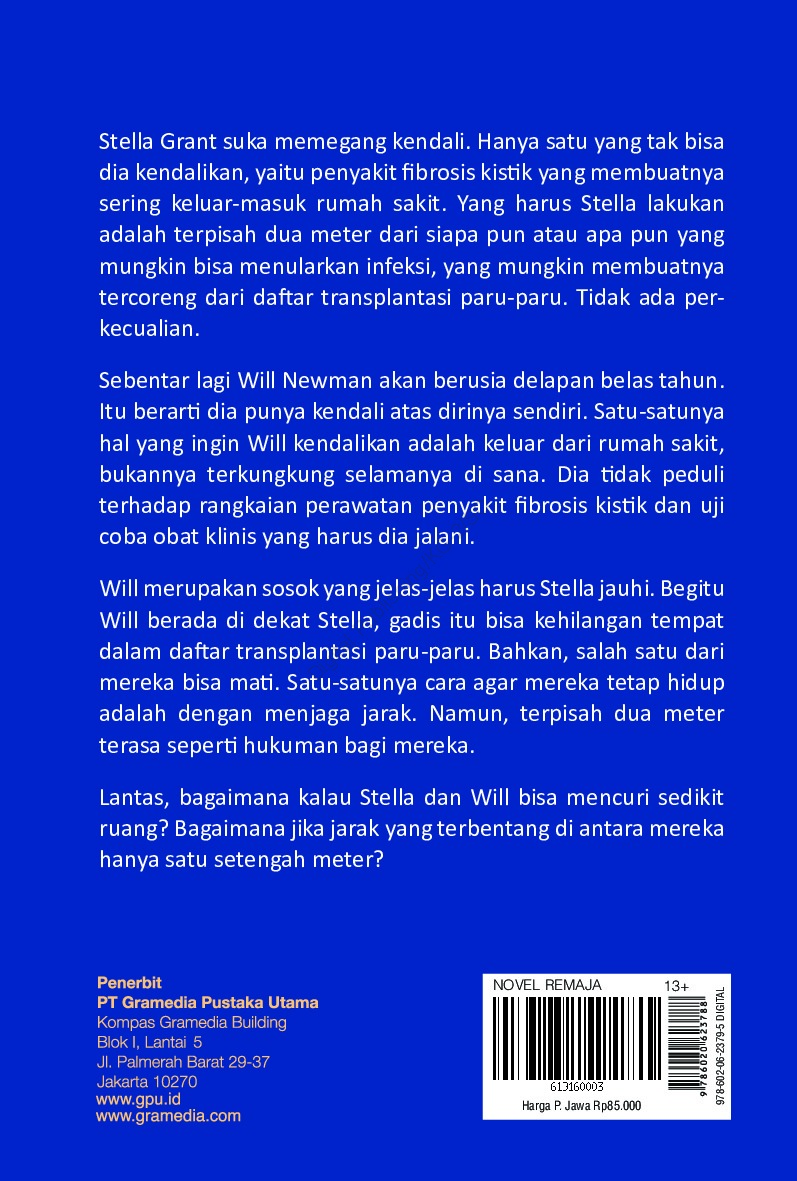 Detail Buku Five Feet Apart Indonesia Nomer 11