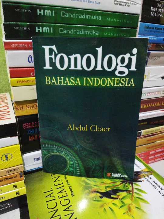Detail Buku Fonologi Abdul Chaer Nomer 8
