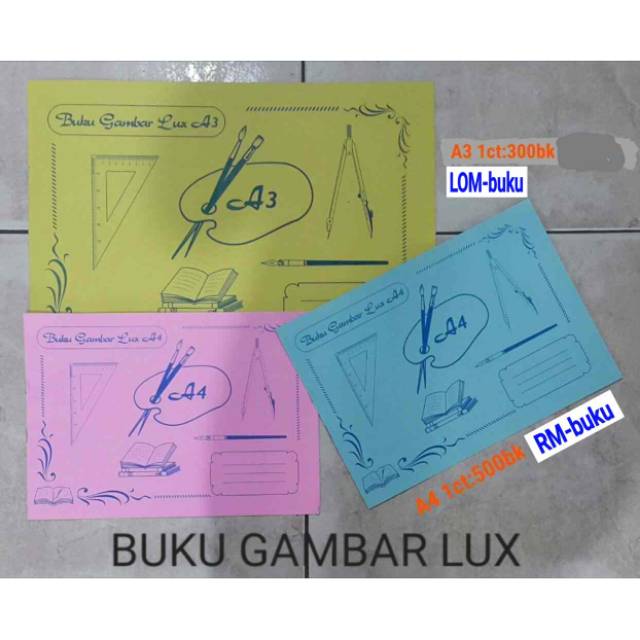 Buku Gambar Deluxe - KibrisPDR